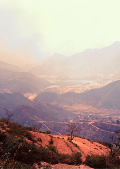 Landscape of Doti, the main hub in Far West Nepal